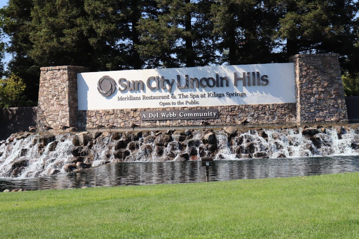 A Placer County neighbourhood on Ty's regular route